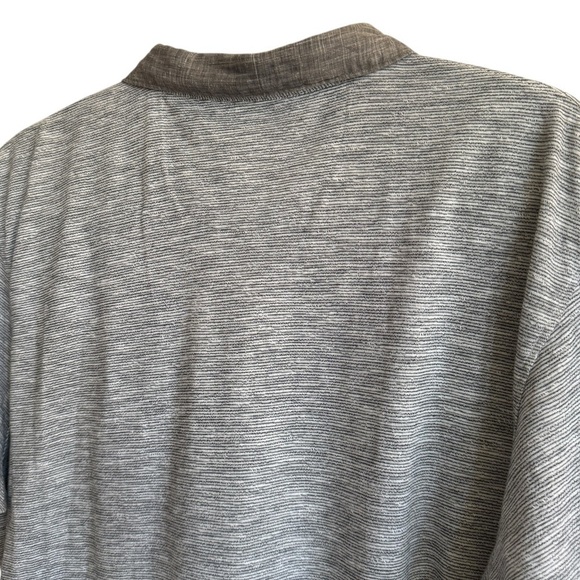 Good Man Brand Gray Knit 100% Cotton Polo Shirt, Size XL - Picture 6 of 7